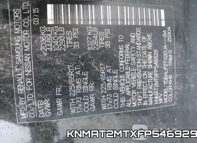 KNMAT2MTXFP546929