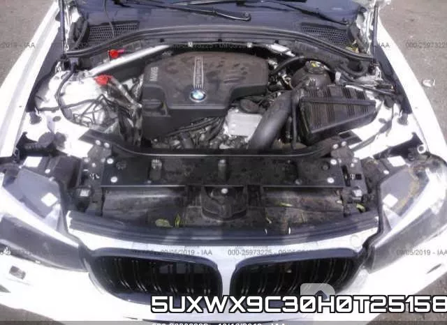 5UXWX9C30H0T25158