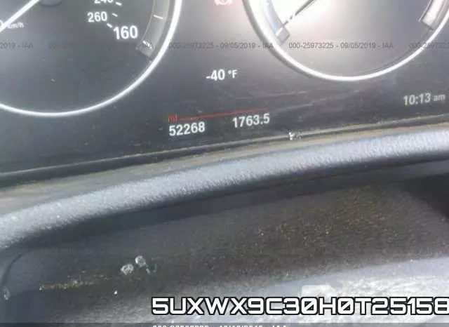 5UXWX9C30H0T25158