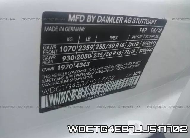 WDCTG4EB7JJ517702