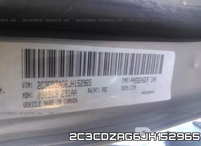 2C3CDZAG6JH152965