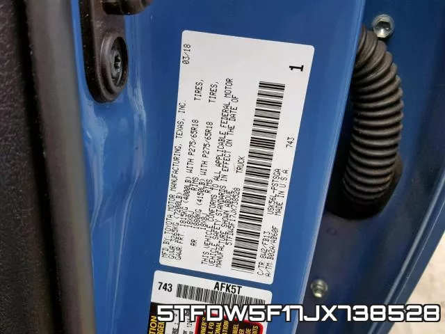 5TFDW5F17JX738528