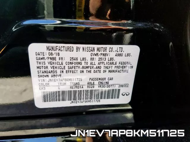 JN1EV7AP8KM511725