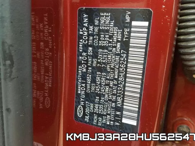 KM8J33A28HU562547