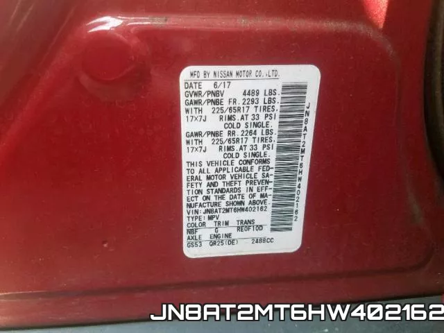 JN8AT2MT6HW402162