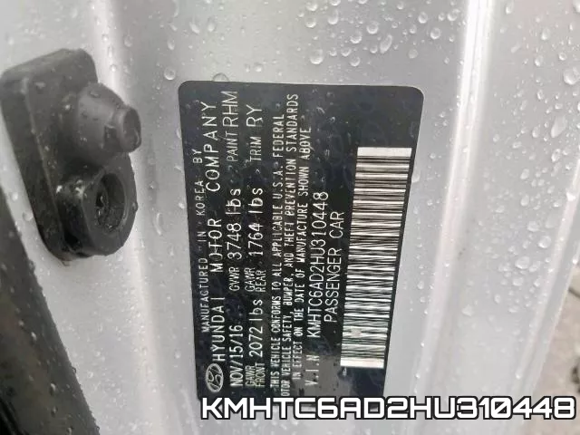KMHTC6AD2HU310448