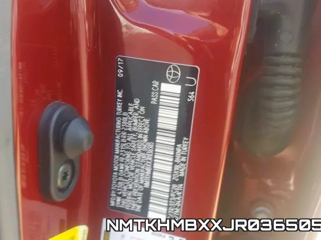 NMTKHMBXXJR036505