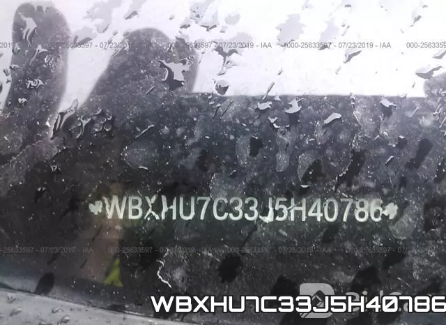WBXHU7C33J5H40786