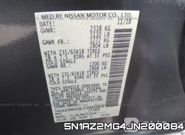 5N1AZ2MG4JN200084