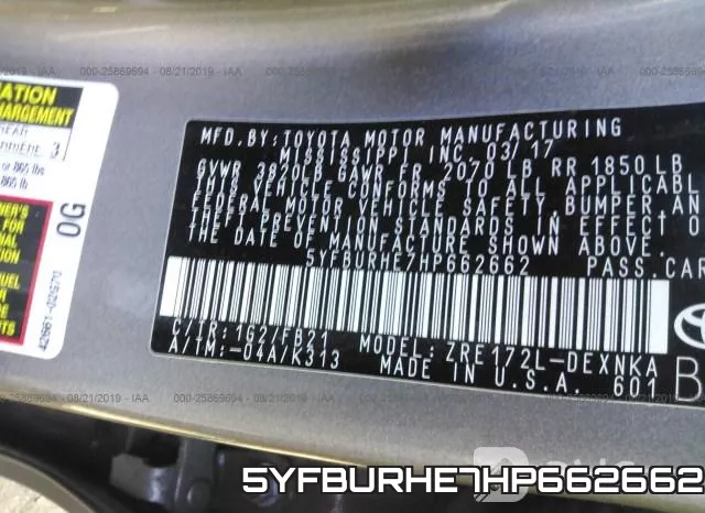 5YFBURHE7HP662662