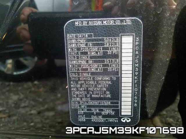 3PCAJ5M39KF107698