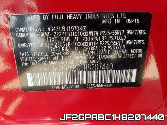 JF2GPABC1H8207440