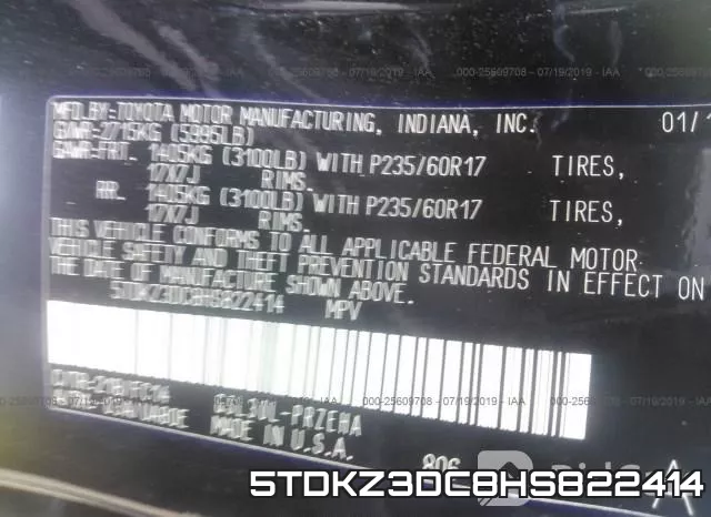 5TDKZ3DC8HS822414