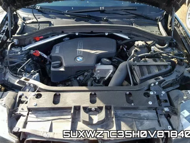 5UXWZ7C35H0V87840