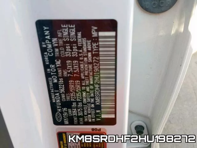 KM8SRDHF2HU198272
