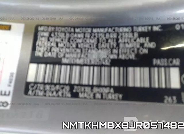 NMTKHMBX8JR057482