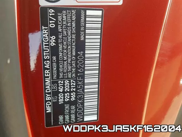 WDDPK3JA5KF162004