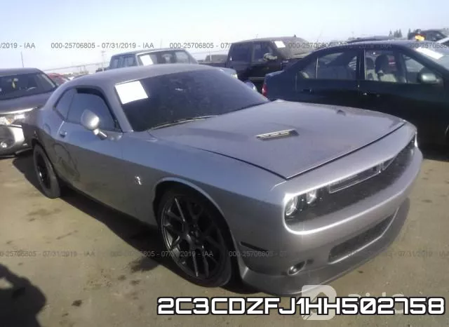 2C3CDZFJ1HH502758