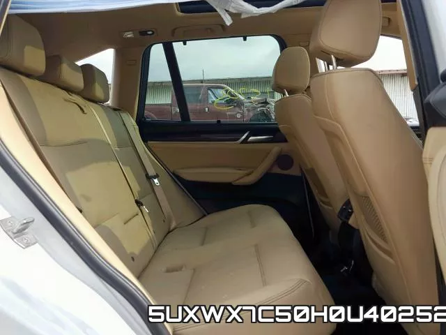5UXWX7C50H0U40252