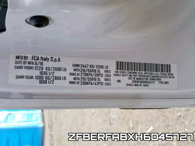 ZFBERFABXH6D45727