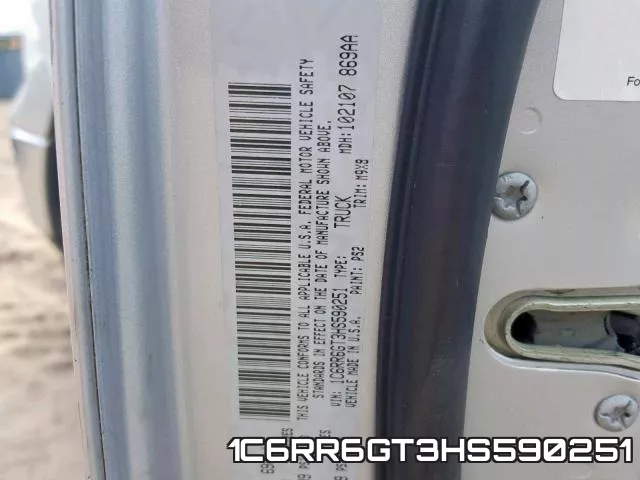 1C6RR6GT3HS590251