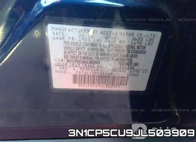 3N1CP5CU9JL503909