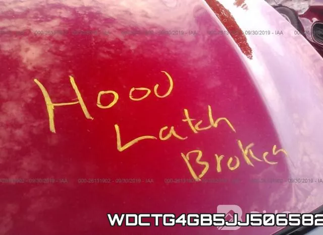 WDCTG4GB5JJ506582
