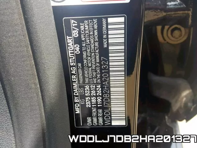 WDDLJ7DB2HA201327