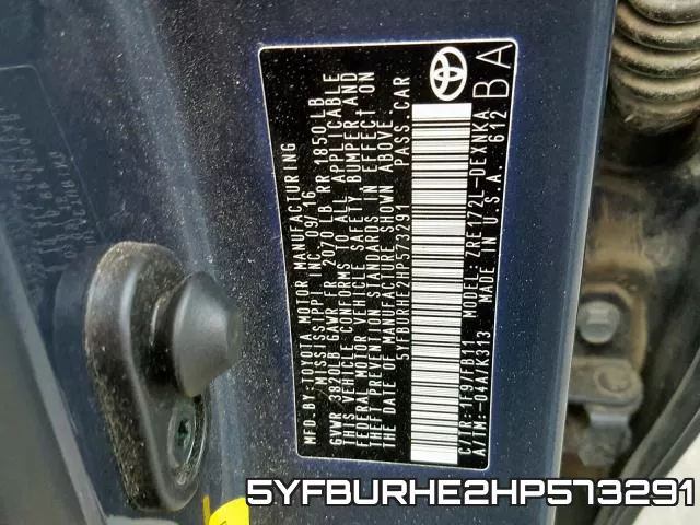 5YFBURHE2HP573291