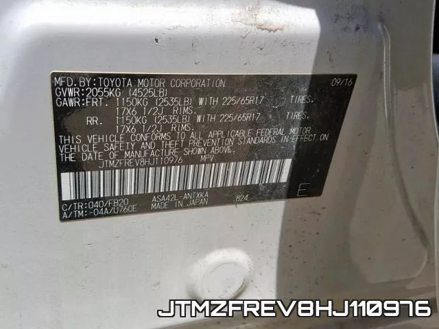 JTMZFREV8HJ110976