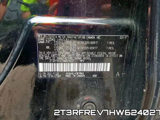 2T3RFREV7HW624027