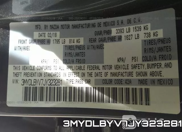 3MYDLBYV7JY323281