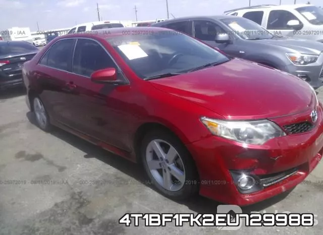 4T1BF1FK2EU729988
