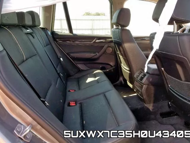 5UXWX7C35H0U43405