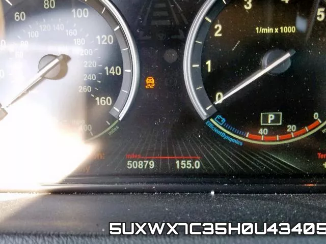 5UXWX7C35H0U43405