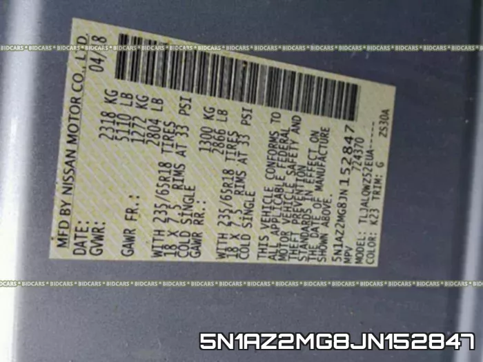 5N1AZ2MG8JN152847
