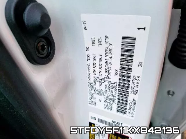5TFDY5F11KX842136