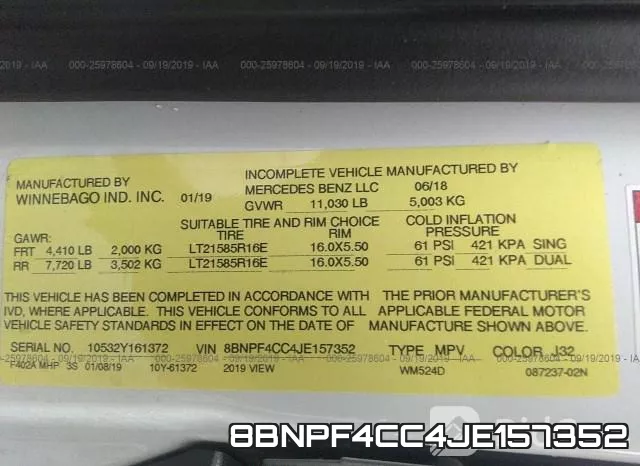8BNPF4CC4JE157352