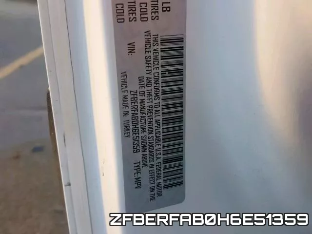 ZFBERFAB0H6E51359