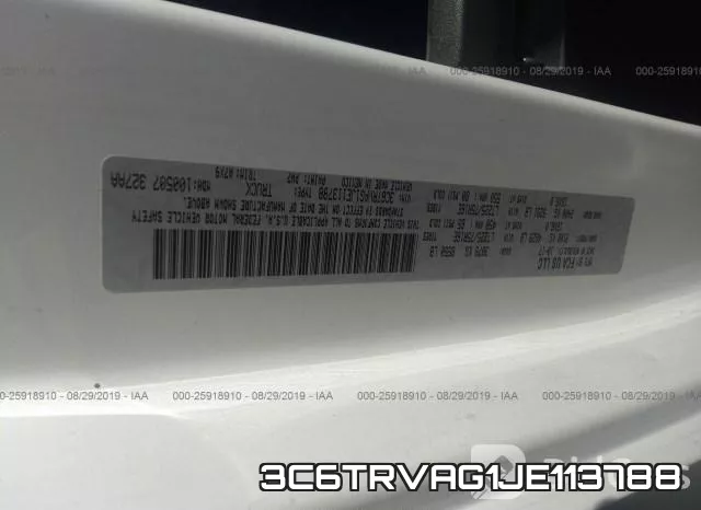 3C6TRVAG1JE113788