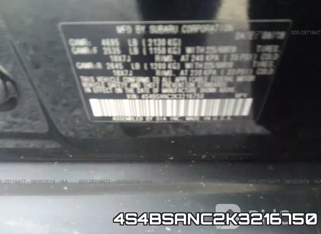 4S4BSANC2K3216750