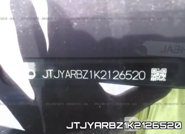 JTJYARBZ1K2126520