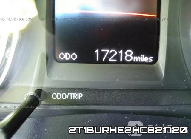 2T1BURHE2HC821720