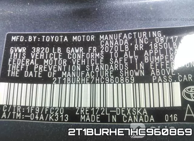 2T1BURHE7HC960869