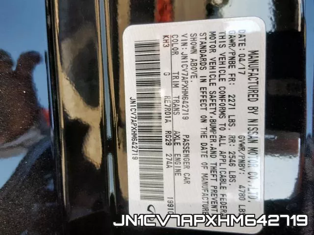 JN1CV7APXHM642719
