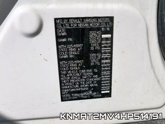 KNMAT2MV4HP514191
