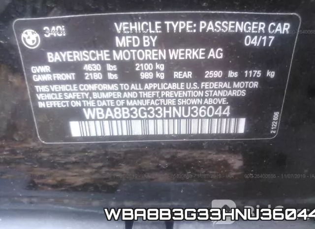 WBA8B3G33HNU36044