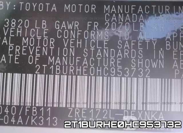 2T1BURHE0HC953732
