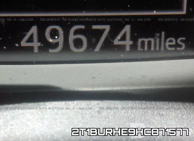 2T1BURHE9HC871577
