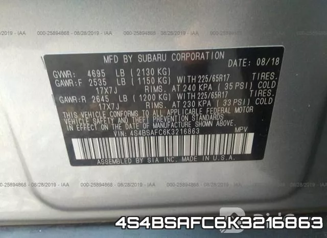 4S4BSAFC6K3216863